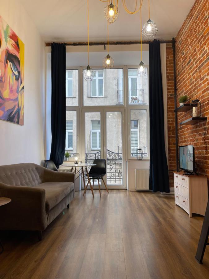 Apartmán Urokliwy Loft W Ncl Kamienica Vabank Nr 18 Lodž Exteriér fotografie