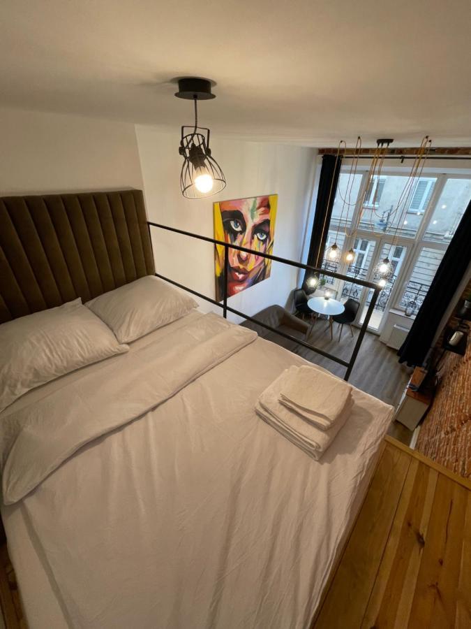 Apartmán Urokliwy Loft W Ncl Kamienica Vabank Nr 18 Lodž Exteriér fotografie